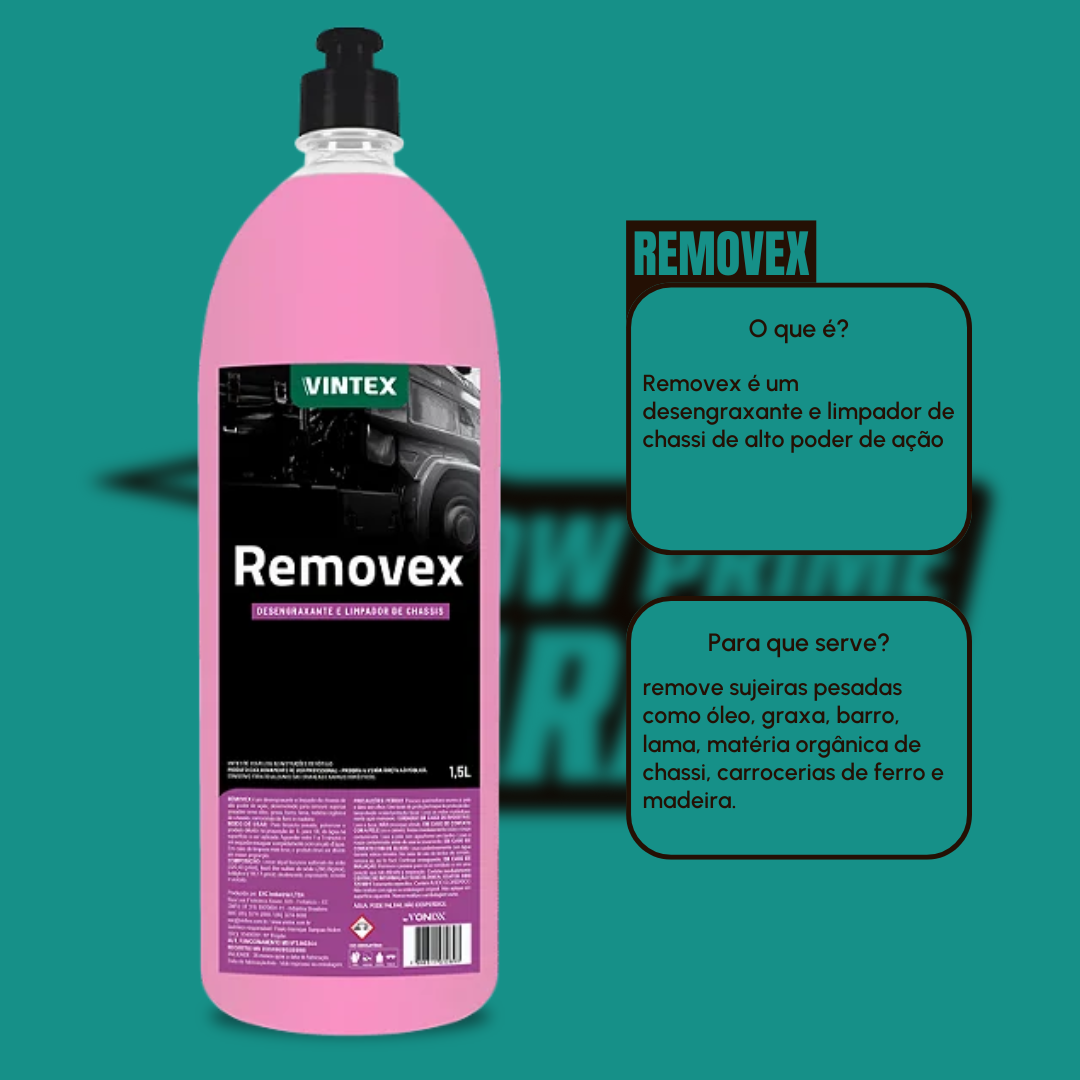 Vintex Removex Desengraxante Limpador de Chassis