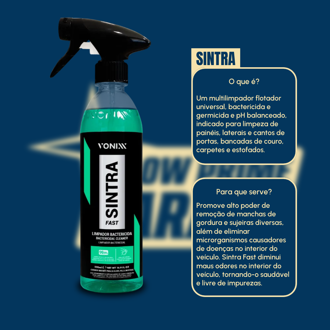 Vonixx Sintra fast 500ml multilimpador bactericida e germicida