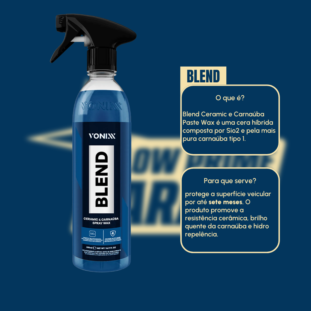 Vonixx Blend Spray 500ml cera automotiva
