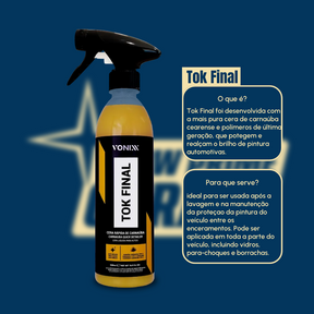 Vonixx Tok Final 500ml Cera Líquida de Carnaúba